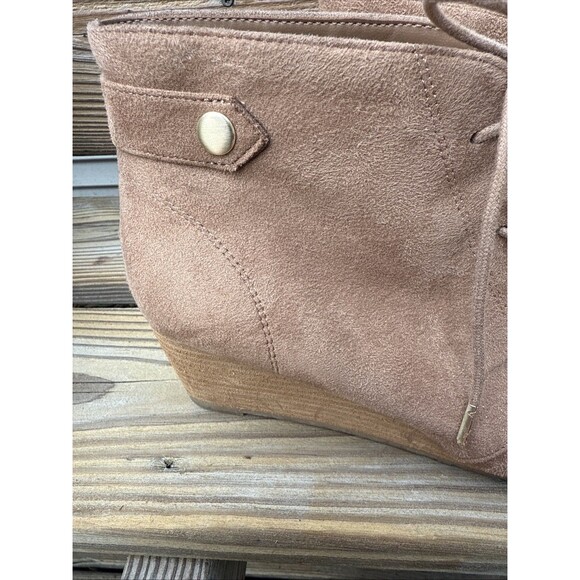 Dr. Scholl's Conquer Military Durable Utilitarian Chic Vegan Ankle Wedge Bootie - Picture 2 of 11